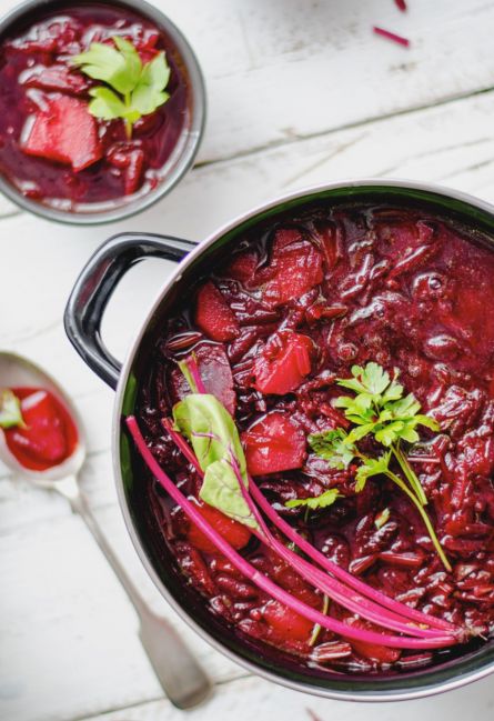 Hearty Beef and Beetroot Stew